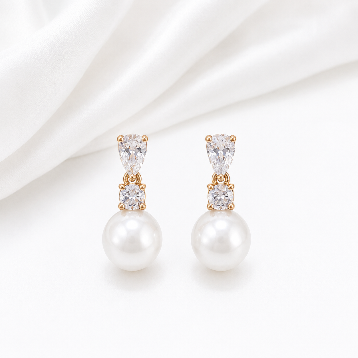 Luxurious Pearl Drop Earrings