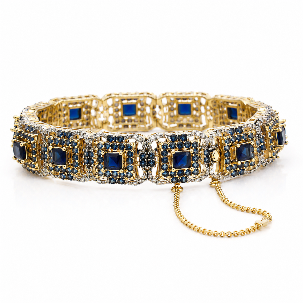 Royal Sapphire Vintage Bracelet