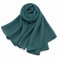 Dark Teal Green Scarf