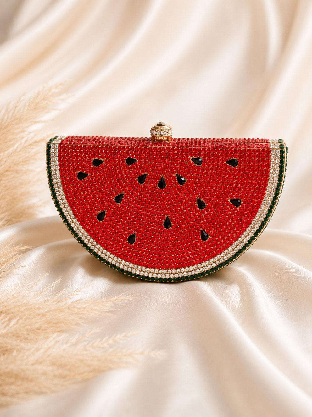 Watermelon Crystal Clutch