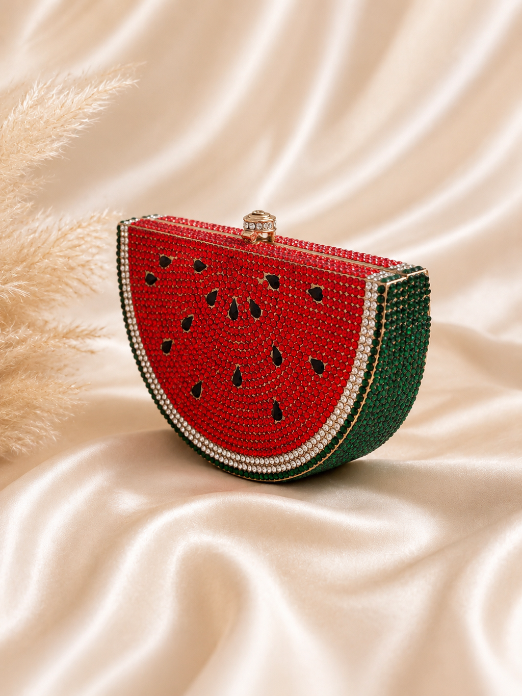 Watermelon Crystal Clutch