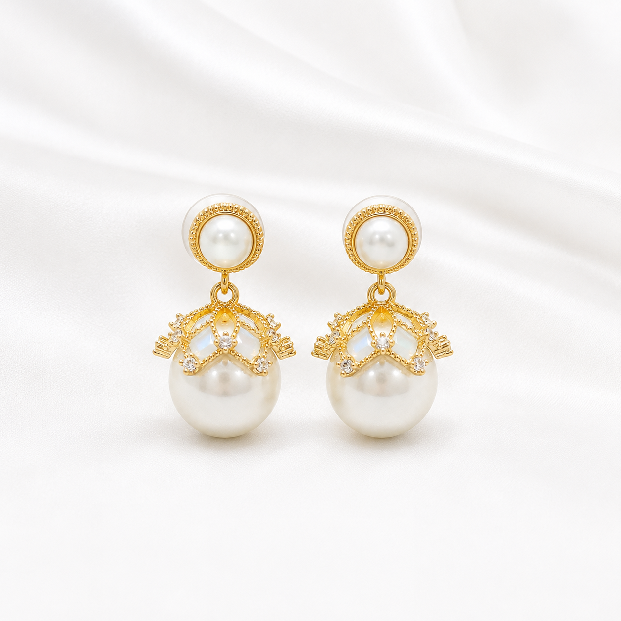 Timeless Pearl Drop Earrings
