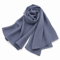  dusty blue-gray scarf 