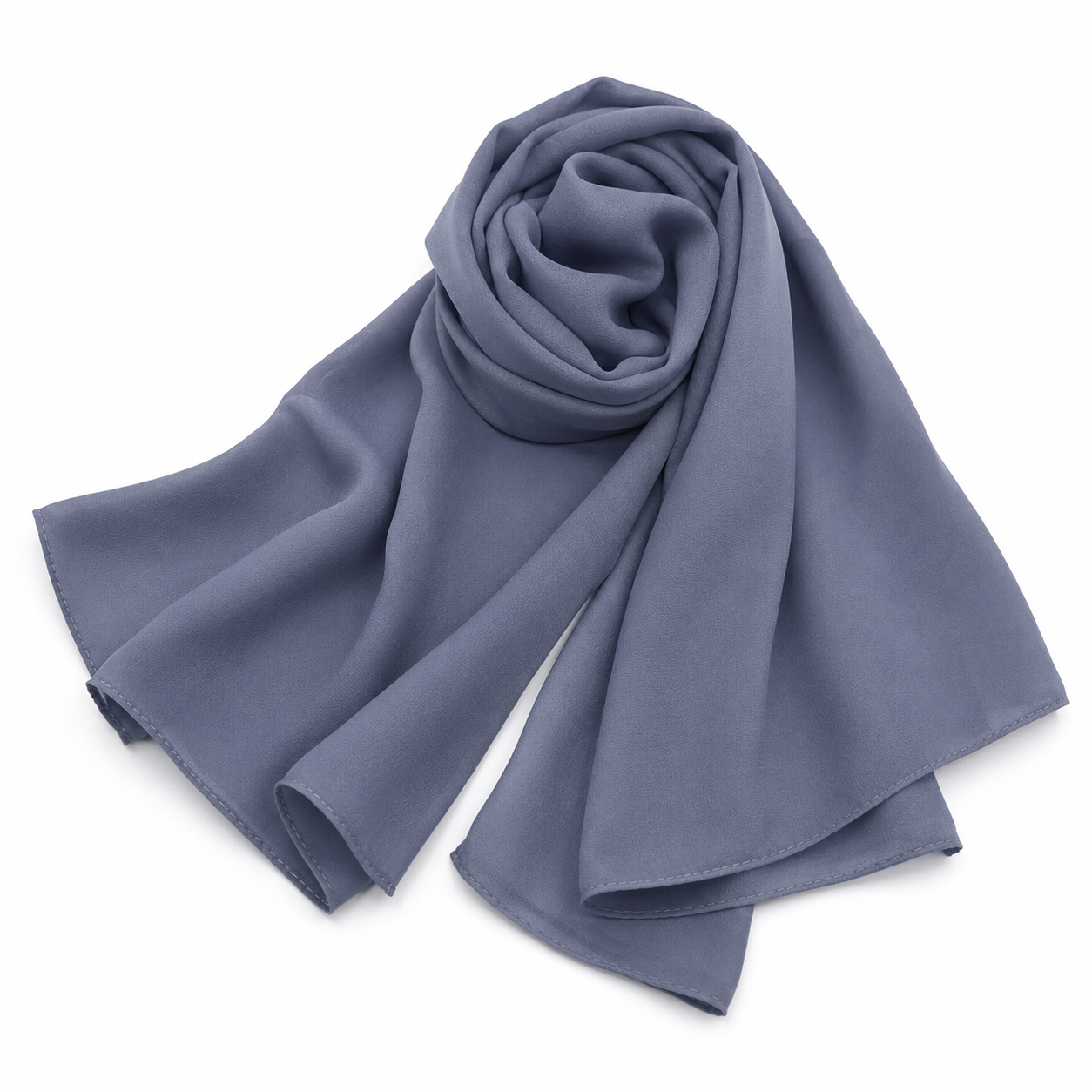  dusty blue-gray scarf 